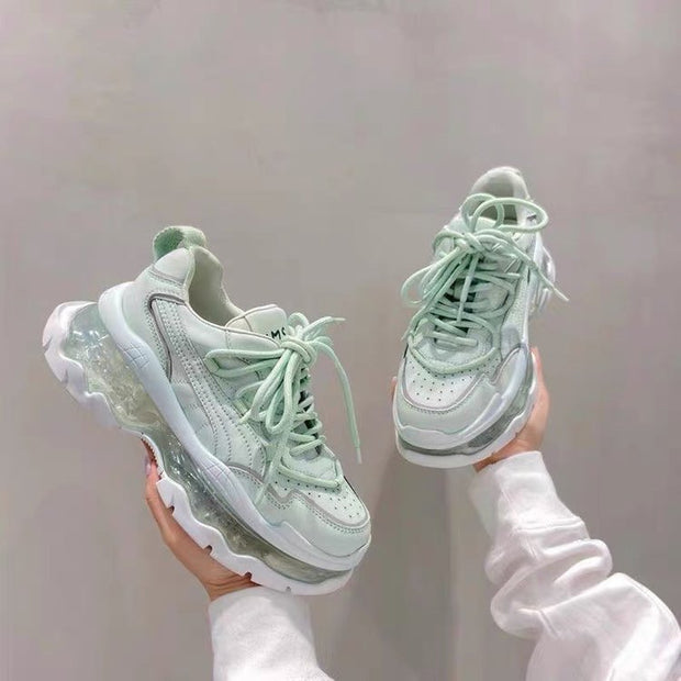 WW | Damen Atmungsaktive Beiget Damen Sport Laufschuhe