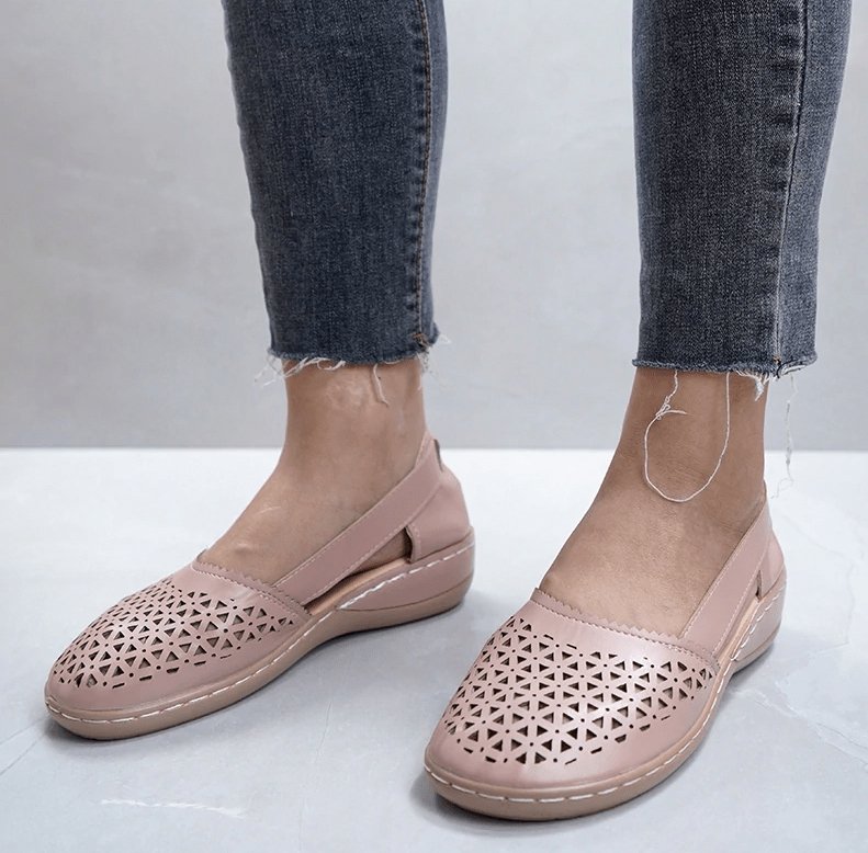 W&W Mode | Schicke Ballerinas Aus Leder Für Damen