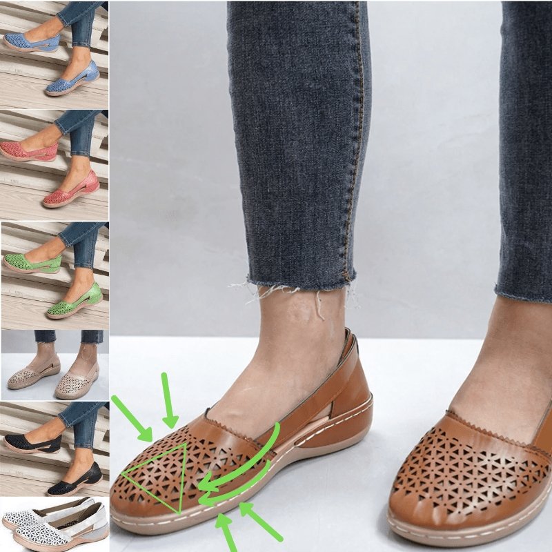 W&W Mode | Schicke Ballerinas Aus Leder Für Damen