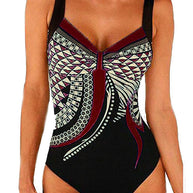 WW | Damen Kombinierter Badeanzug Push Up Sexiger Badeanzug