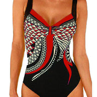 WW | Damen Kombinierter Badeanzug Push Up Sexiger Badeanzug