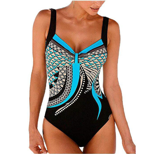 WW | Damen Kombinierter Badeanzug Push Up Sexiger Badeanzug