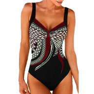 WW | Damen Kombinierter Badeanzug Push Up Sexiger Badeanzug