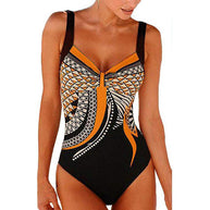 WW | Damen Kombinierter Badeanzug Push Up Sexiger Badeanzug