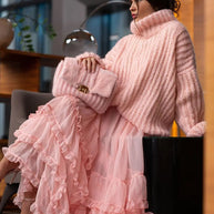 WW - Damen trendiger oversized Pullover