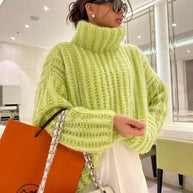 WW - Damen trendiger oversized Pullover