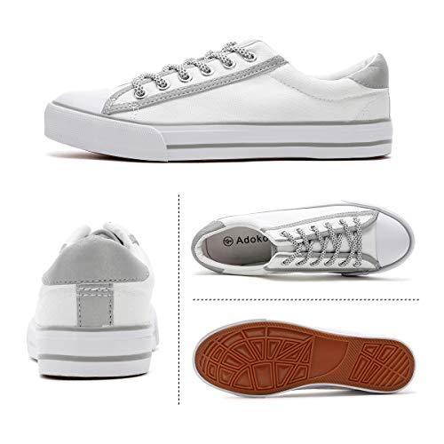 WW | Damen Canvas Niedrigschnitt Walking Running Schuhe