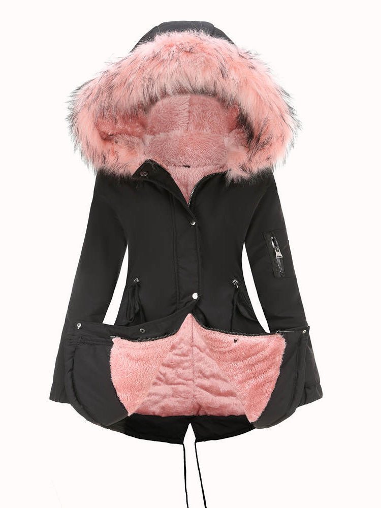 WW | Damenjacken mit Reißverschluss, Taschen, Fleece, Thermo-Hoody