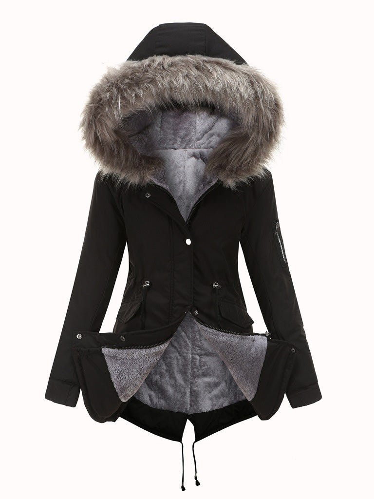 WW | Damenjacken mit Reißverschluss, Taschen, Fleece, Thermo-Hoody
