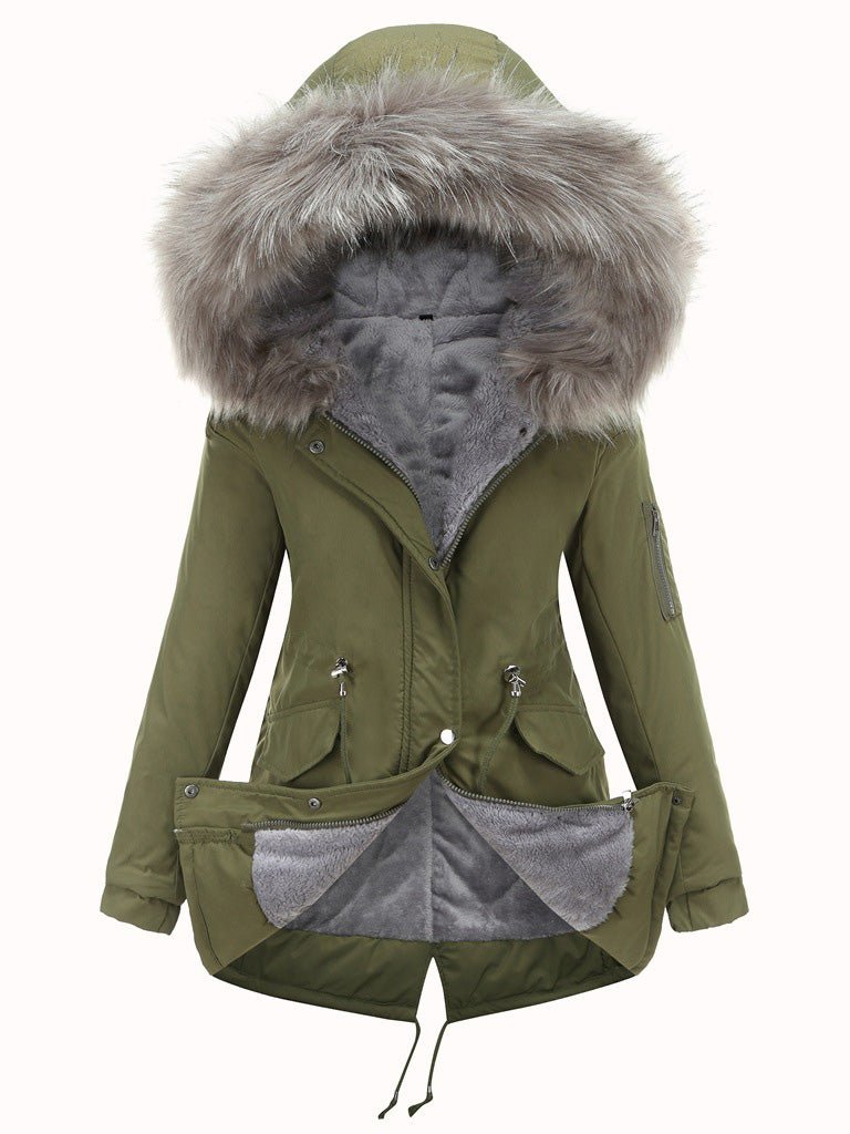 WW | Damenjacken mit Reißverschluss, Taschen, Fleece, Thermo-Hoody