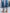 WW | Damen Denim gewaschen High Waist modische lässige Design Taillen-Zugband-Hosen