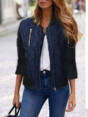 WW | Damen Jacken Mode Reißverschluss Persönlichkeit Jacke