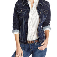 WW | Damenjacken Einreihige Denimjacke mit Taschen