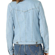 WW | Damenjacken Einreihige Denimjacke mit Taschen