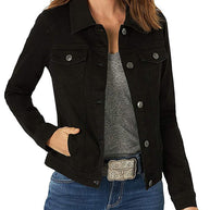 WW | Damenjacken Einreihige Denimjacke mit Taschen