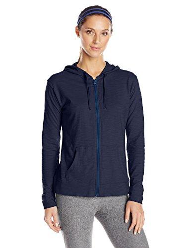W&W Mode | Damen Jersey Vollzip Kapuzenpulli Activewear