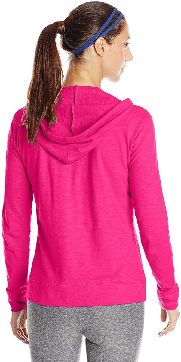 W&W Mode | Damen Jersey Vollzip Kapuzenpulli Activewear