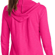 WW | Damen Jersey Vollzip Kapuzenpulli Activewear