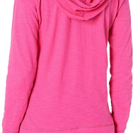 WW | Damen Jersey Vollzip Kapuzenpulli Activewear