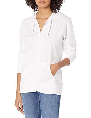 W&W Mode | Damen Jersey Vollzip Kapuzenpulli Activewear