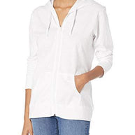 WW | Damen Jersey Vollzip Kapuzenpulli Activewear