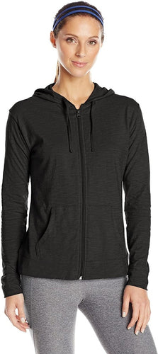 WW | Damen Jersey Vollzip Kapuzenpulli Activewear