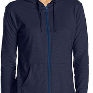 WW | Damen Jersey Vollzip Kapuzenpulli Activewear