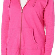 WW | Damen Jersey Vollzip Kapuzenpulli Activewear
