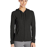 WW | Damen Jersey Vollzip Kapuzenpulli Activewear