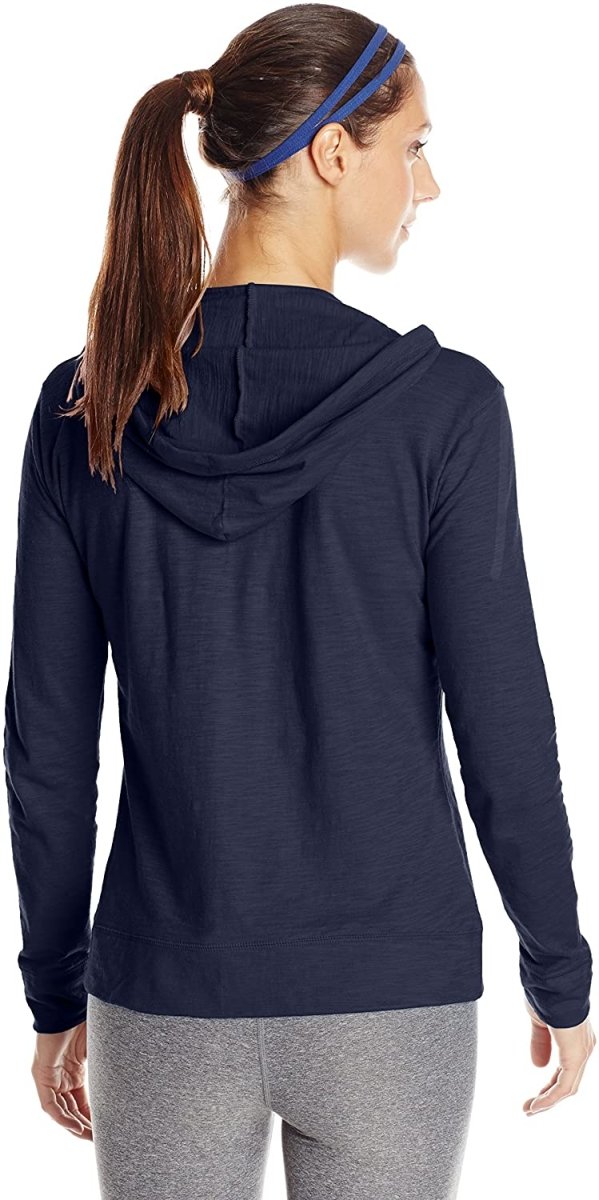 W&W Mode | Damen Jersey Vollzip Kapuzenpulli Activewear