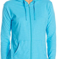 WW | Damen Jersey Vollzip Kapuzenpulli Activewear