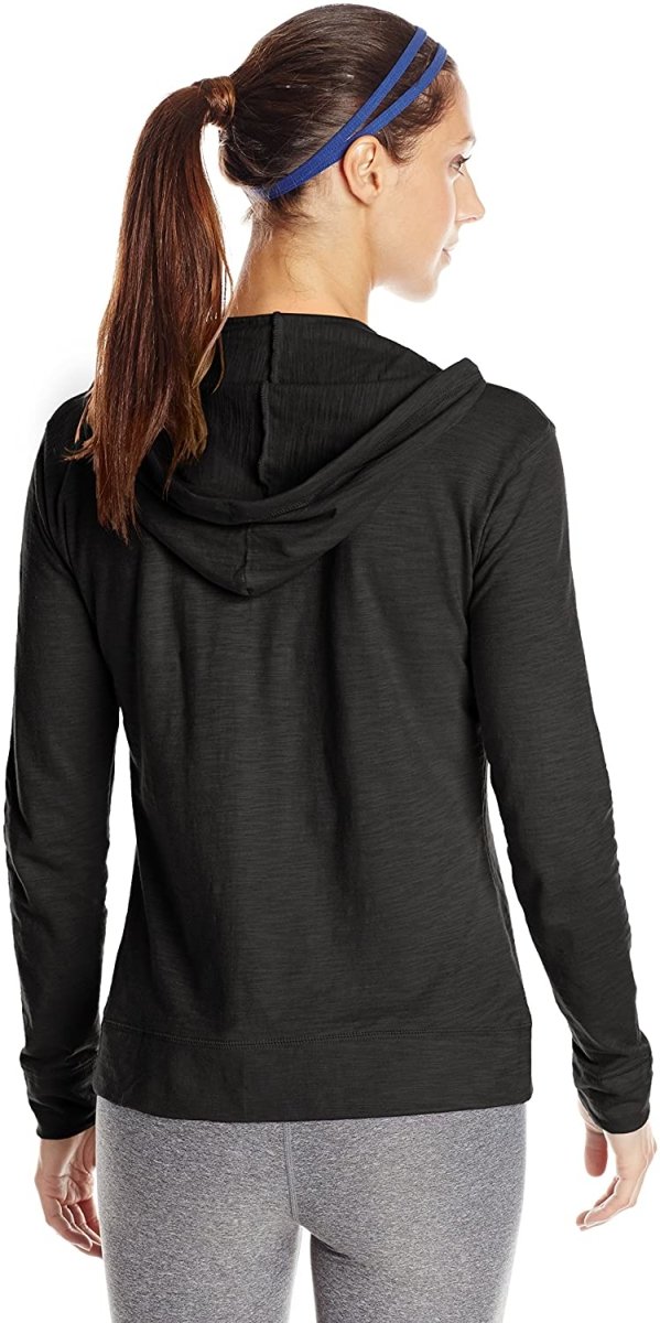 W&W Mode | Damen Jersey Vollzip Kapuzenpulli Activewear