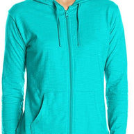 WW | Damen Jersey Vollzip Kapuzenpulli Activewear