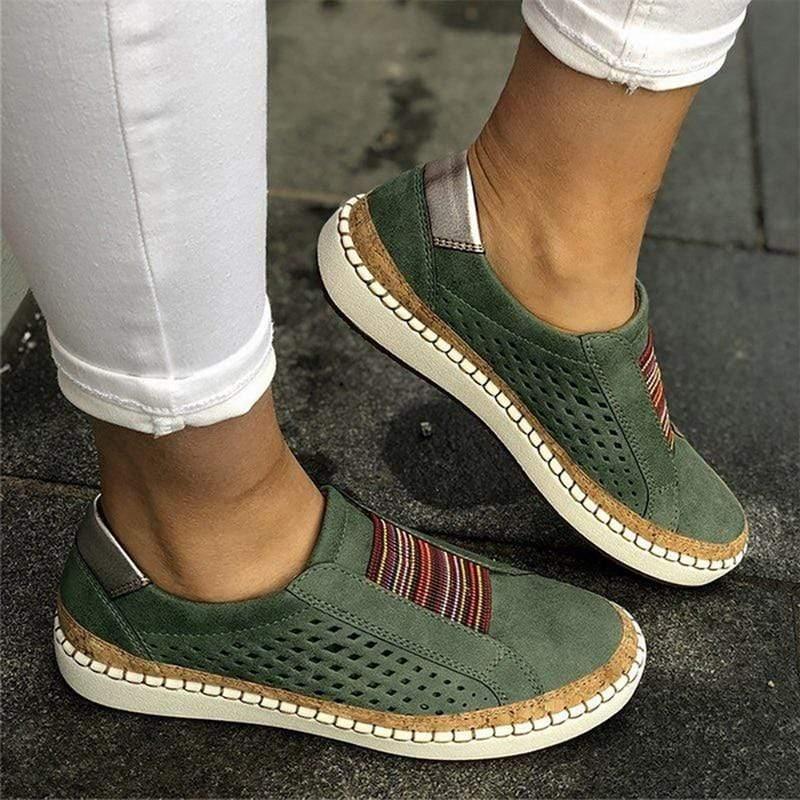 W&W Mode | Damen Atmungsaktive Slipper Hallux Schuhe