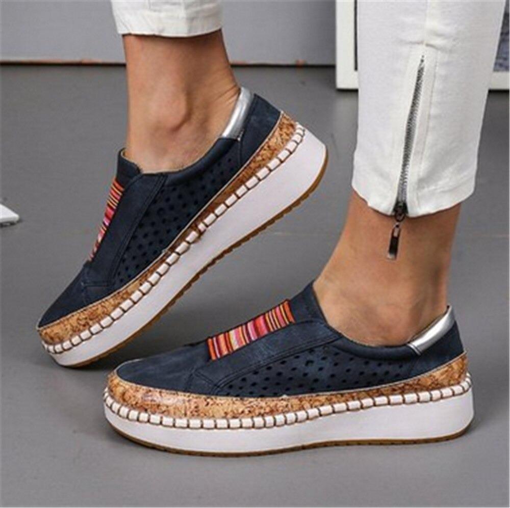 W&W Mode | Damen Atmungsaktive Slipper Hallux Schuhe