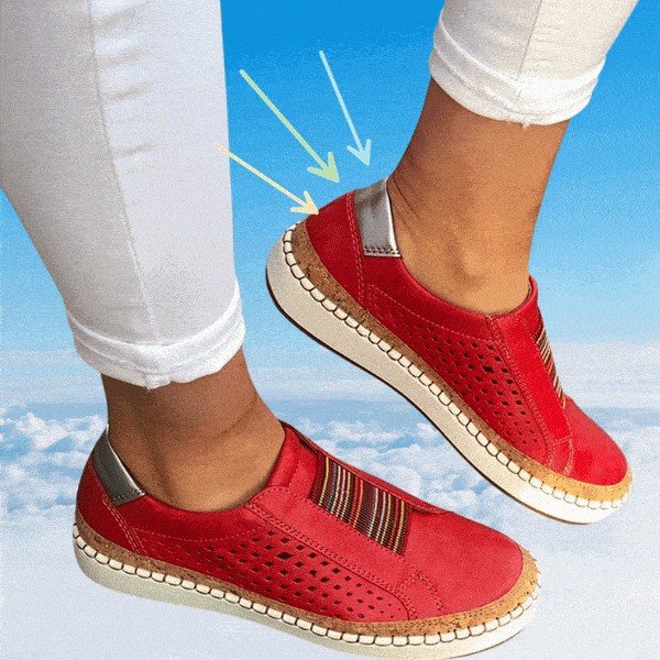 W&W Mode | Damen Atmungsaktive Slipper Hallux Schuhe