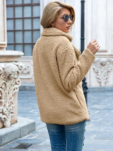 W&W Mode - Damen Sherpa Mantel