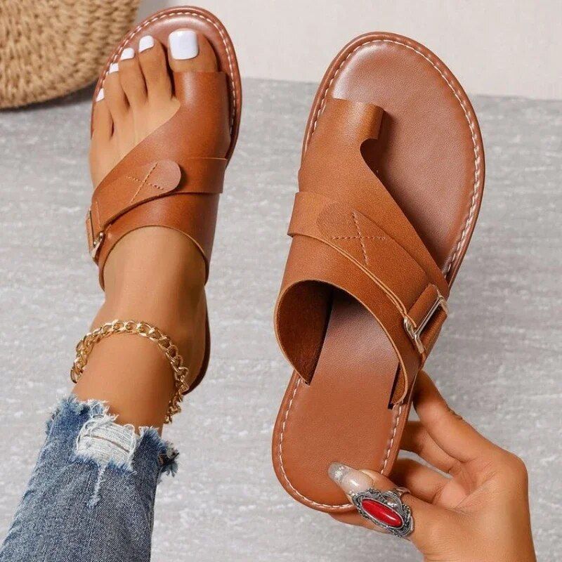 W&W Mode | Orthopädische Sandalen aus Leder