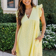WW | Stilvolles Kurzes Kleid