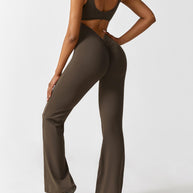 WW | V-Rücken Auslaufender Jumpsuit
