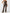 WW | Hals Jumpsuit mit Ausgestellten Beinen | Elegantes und Figurbetontes Design