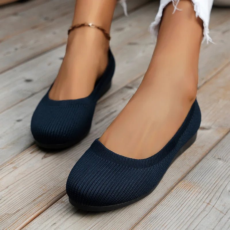 WW | Strick Ballerina Flach
