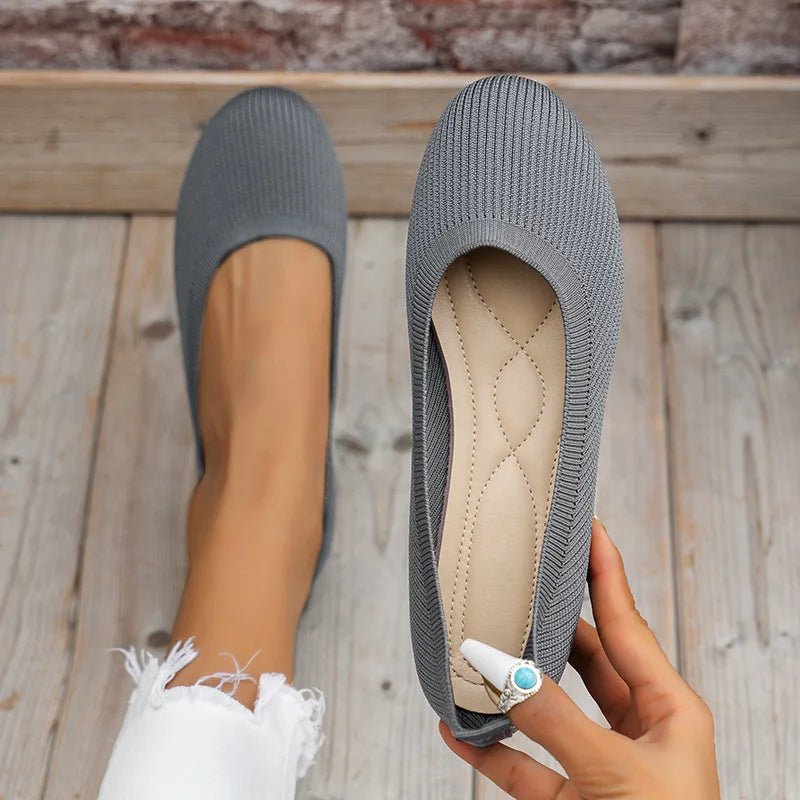 WW | Strick Ballerina Flach