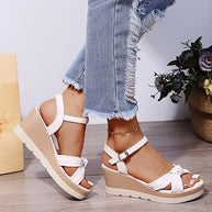 WW | Elegante Sandalen mit geknoteten Riemen für Damen