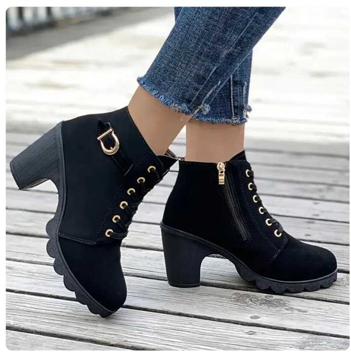 W&W Mode High Heel Stiefel – elegant, modern und bequem