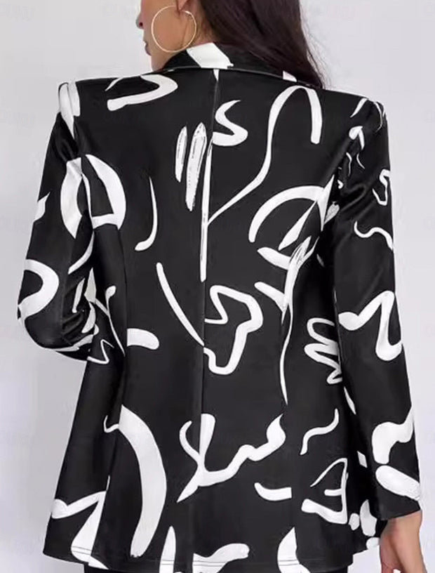 WW | Stilvolle Damen Blazer mit Print