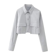 WW | Crop Bluse Top