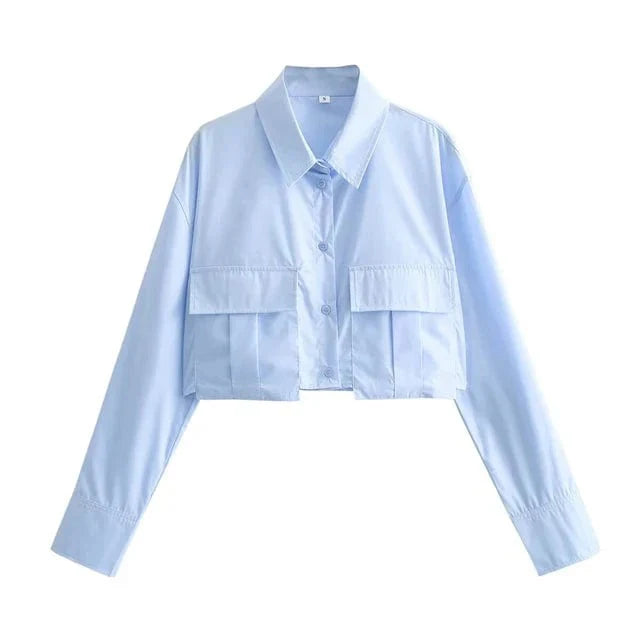WW | Crop Bluse Top
