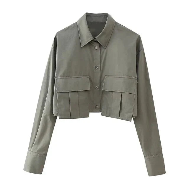 WW | Crop Bluse Top