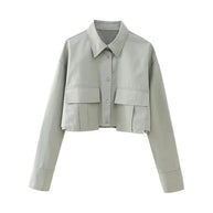 WW | Crop Bluse Top